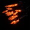 Orange LED Halloween String Lights – 35 Count, 11 ft, Indoor/Outdoor Decor (Black Wire-Orange)